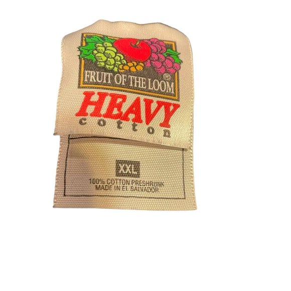 Mens Short Sleeve New York City Blue Heavy Cotton T shirt XXL Fruit of the Loom - Picture 4 of 7